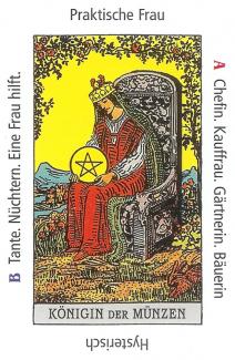 Königin der Münzen - Anraths Tarot