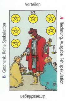 Sechs Münzen - Anraths Tarot