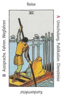 Sechs Schwerter - Anraths Tarot