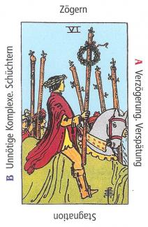 Sechs Stäbe - Anraths Tarot