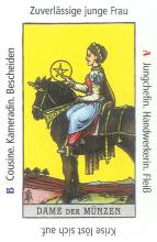 Dame der Münzen - Anraths Tarot