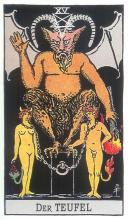 Der Teufel  Rider Waite Tarot