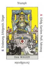 Der Wagen - Anraths Tarot - Grosse Arkana