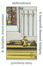 Vier Schwerter - Anraths Tarot